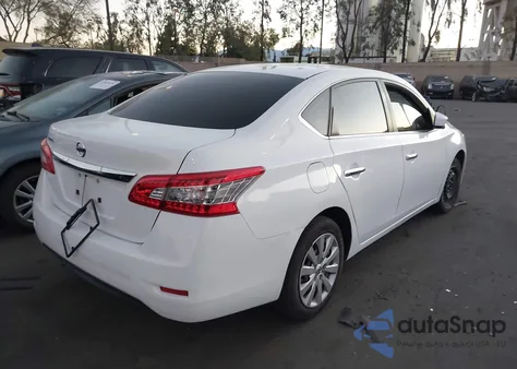 2015 Nissan Sentra S from USA, damaged, VIN 3N1AB7APXFY339417